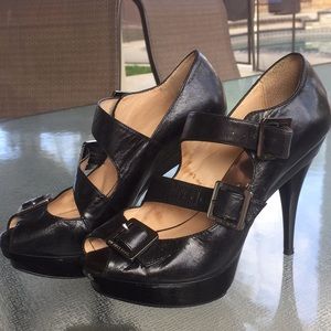 Michael kors platform high heels.